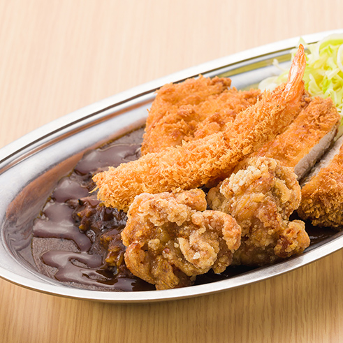 全部乗せカレー