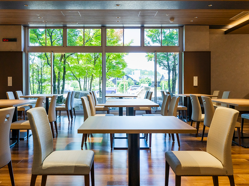 お食事処なごみの店内